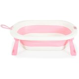 Cangaroo sklopiva kadica za bebe sa digitalnim termometrom Terra - Pink | ePonuda.com