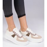 Gemre Brown platform sneakers Mishel | Shoptok.si