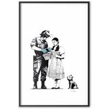  Plakat - Dorothy and the Policeman 21x30 Crni okvir s margom | shoptok.hr