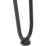 vidaXL noge za mizo za lase 4 kosi antracit 72 cm trdno jeklo | Shoptok.si