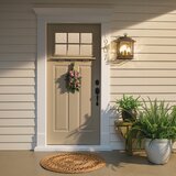 Elstead Lighting Elstead 3-lučna velika zunanja stenska svetilka, stara bronasta, E14, (22100165) | Shoptok.si
