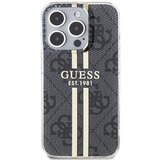 Guess zaščitni ovitek Gold Stripe Gray , Iphone 15 Pro, (21129593) | Shoptok.si