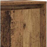 vidaXL s policom s vratima Staro drvo 97 x 29 x 75 cm Konstruirano drvo | shoptok.hr