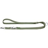 Povodac nastavljiv povodec za pse Inari 20 mm/200 cm zelena | Shoptok.si
