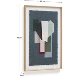 Kave Home Tiskana slika s okvirom/na platnu 60x90 cm Veluni – | shoptok.hr