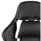 vidaXL Okretna igraća stolica bijela PVC | shoptok.hr