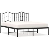  okvir za krevet s uzglavljem crni 150x200 cm | shoptok.hr