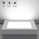 Aigostar LED nadgradno stropno svetlo LED/9W/230V 6000K 12,2x12,2 cm belo | Eponuda.com