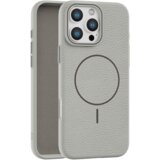 leather grip magsafe maska za iphone 16 pro - siva | Eponuda.com