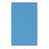  Plisirana zavjesa Plava 120x200 cm Širina tkanine 119,4 cm Poliester | shoptok.hr