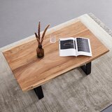 Bessagi Home klubska miza nando, barva akacije, 120x70 | Shoptok.si