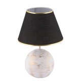 Opviq stona lampa balloon black white