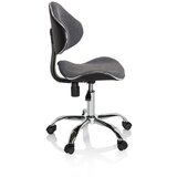 XXXL Mladinski Vrtljivi Stol Kiddy Gti 3, Siva | Shoptok.si