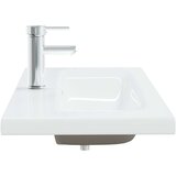  Ugradbeni umivaonik sa slavinom 91x39x18 cm keramički bijeli | shoptok.hr