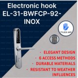  Elektronska kljuka EL-31-BWFCP-92-INOX (w/o body) | shoptok.hr