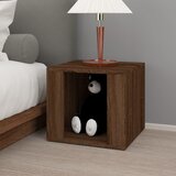 Maison Chic Noćni ormarić Smeđi hrast 41 x 40 x 36 cm od konstruiranog drva | shoptok.hr