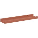  Polica na zidu 2 pcs Crvena 40 x 9 x 3 cm Konstruirano drvo | shoptok.hr