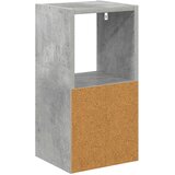  Noćni ormarić s ladicama Betonski sivi 25,5 x 22 x 49,5 cm | Eponuda.com