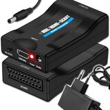  Adapter pretvarač HDMI na SCART AV euro FULL HD 230V Cijene