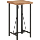 vidaXL Barski stol 55 x 55 x 107 cm od masivnog drva bagrema i željeza | shoptok.hr