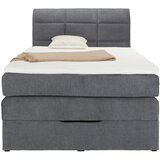 Mömax Postelja Boxspring Runner Siva, 100x200 | Shoptok.si