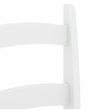  Blagovaonske stolice 2 kom bijeli 40x46x99 cm masivne borovine | Eponuda.com