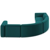 Makamii Tirkizna baršunasti kutna garnitura Ekahi – | shoptok.hr