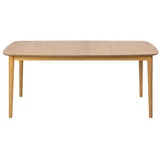 Blagovaonski stol na razvlačenje s pločom u dekoru hrasta 180x90 cm Montreux -
