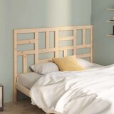  Uzglavlje za krevet 126 x 4 x 100 cm od masivne borovine | shoptok.hr