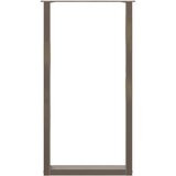  Noge za barski stol U-oblik 2 kom Prirodni čelik 60 x (110-111) cm Čelik | shoptok.hr
