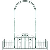  Vrtni Luk s zaključavanjem Zelena 203 x 50 x 218 cm | Eponuda.com