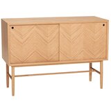 Hübsch Komoda iz hrastovega lesa Herringbone, višina 70 cm Cene