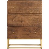 vidaXL Ladičar 55 x 30 x 76 cm od masivnog drva manga i željeza | shoptok.hr
