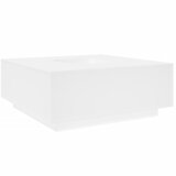 Stolić za kavu bijeli 100 x 100 x 40 cm od konstruiranog drva | Eponuda.com