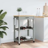  Kolica MONZA 60x40x90 cm od masivne borovine | shoptok.hr