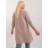 RELEVANCE Tunic-RV-TU-9089.87-dark beige | Shoptok.si