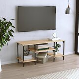 TV ormarić boja hrasta sonome 102x35x45,5 cm konstruirano drvo | shoptok.hr
