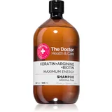 Keratin + Arginine + Biotin Maximum Energy keratinski šampon za krepitev in sijaj las 946 ml
