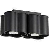 Sollux Lighting Stropna svetilka OVIO 2 črna GU10, (5000499479) | Shoptok.si