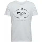 EINSTEIN & NEWTON Majica 'Pasta T-Shirt Bass' bela