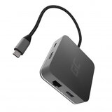 Green cell Adapter multiport 6in1 s USB-C na USB-C, 3xUSB-A, HDMI, Ethernet Cijene