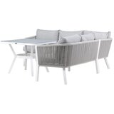 Venture Home Virya kutna vrtna lounge garnitura, siva, šifra 1463-400 | shoptok.hr
