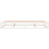  Posteljni okvir bel 120x190 cm 4FT trden les, (20795120) | Shoptok.si