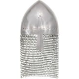  Replika viteške kacige za LARP srebrna čelična | Shoptok.si