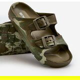 EVENTO Light Boys' Foam Sandals with Buckles Dark Green Adirnaca | Shoptok.si