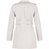 Trendyol Stone Belted Button Closure Fit Pattern Trench Coat | Shoptok.si
