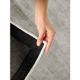 Vikosa Siva ročno tkana viskozna preproga 160x230 cm Noemi – | Shoptok.si