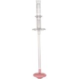 Canpol Straw silikonska slamica z utežjo Pink 1 kos | Shoptok.si