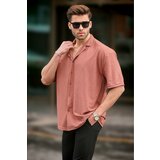 Madmext Men's Tile Short Sleeve Shirt 6736 cene