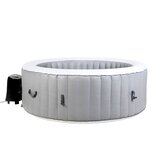 Beneo Prenosni napihljivi bazen spa z mehurčki za 6 oseb Siva | Shoptok.si